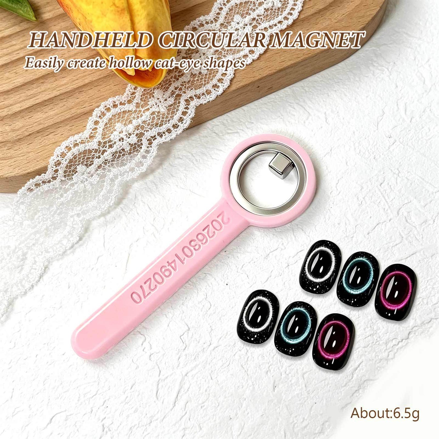 Circle Halo-Effect Cat Eye Magnet Tool