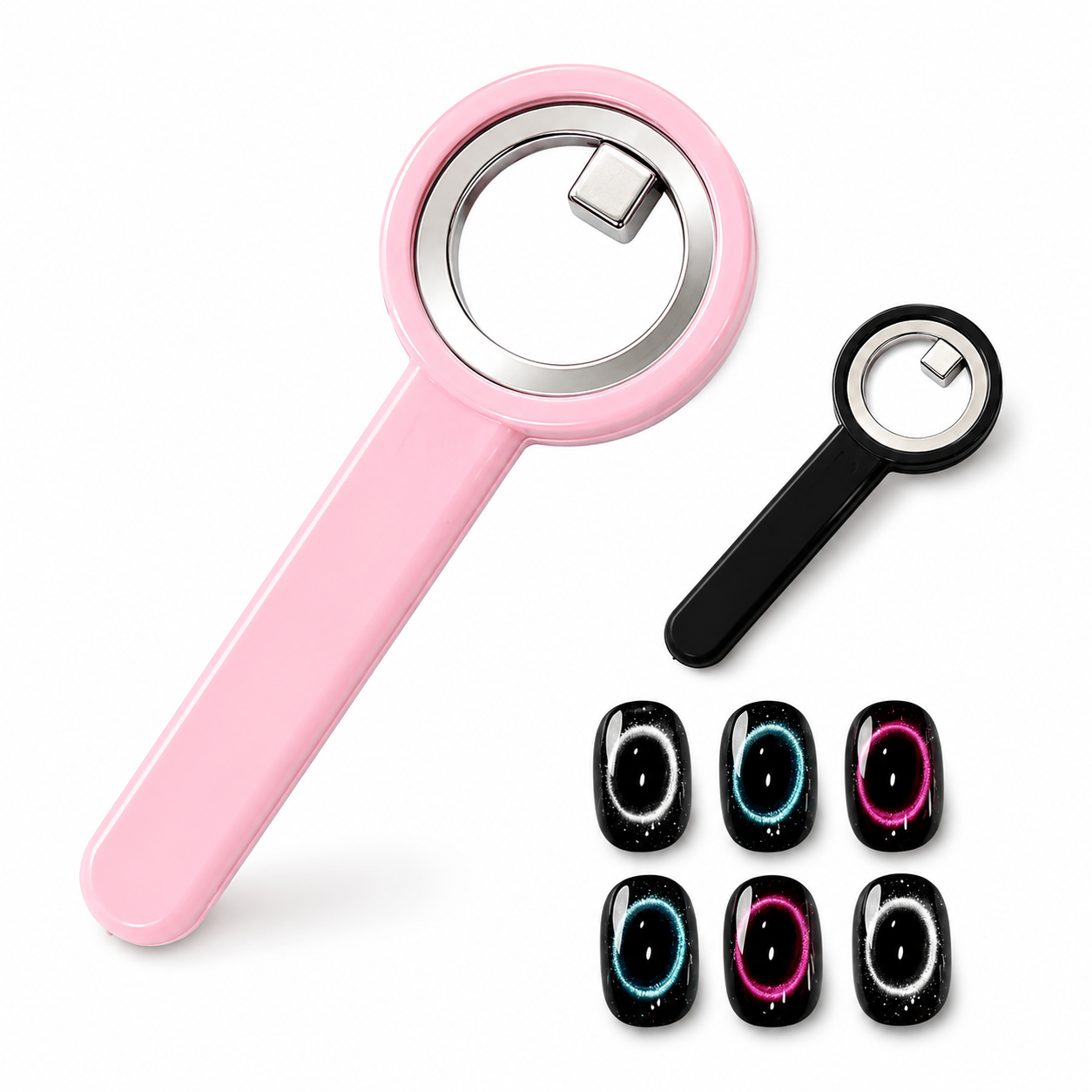 Circle Halo-Effect Cat Eye Magnet Tool