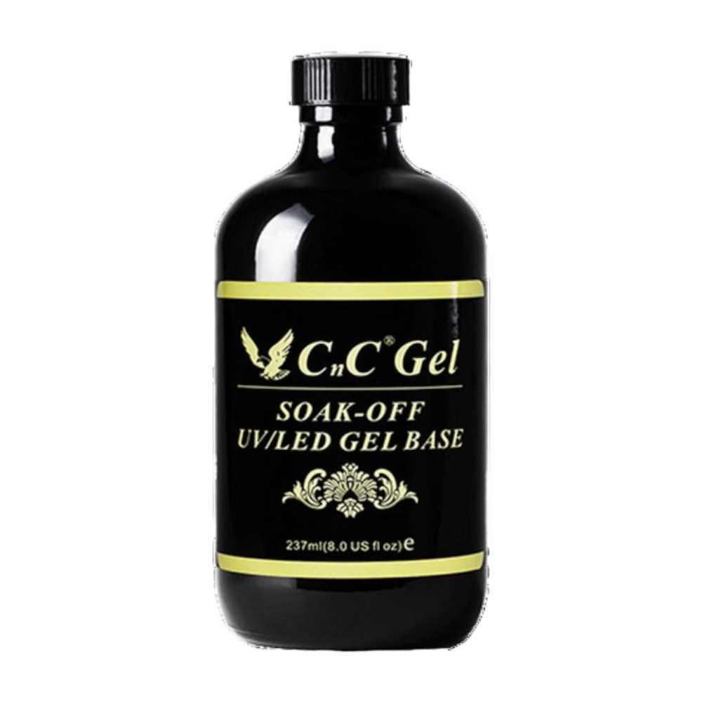 CnC UV/LED Gel Base Coat Refill 8oz - Chip Free Base Coat