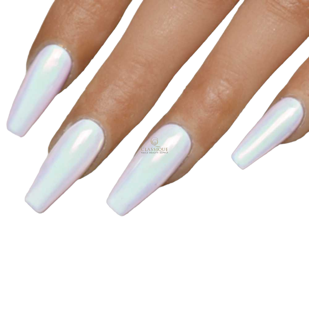 Cre8tion Unicorn Nail Art Effect 1g 04, pink chrome nails