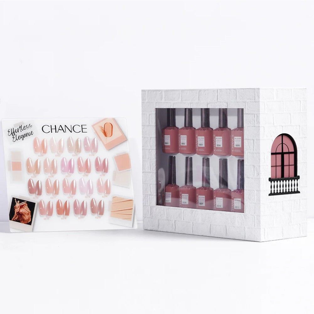 Cre8tion Chance Gel Polish - Effortless Elegance Collection (18Pcs)