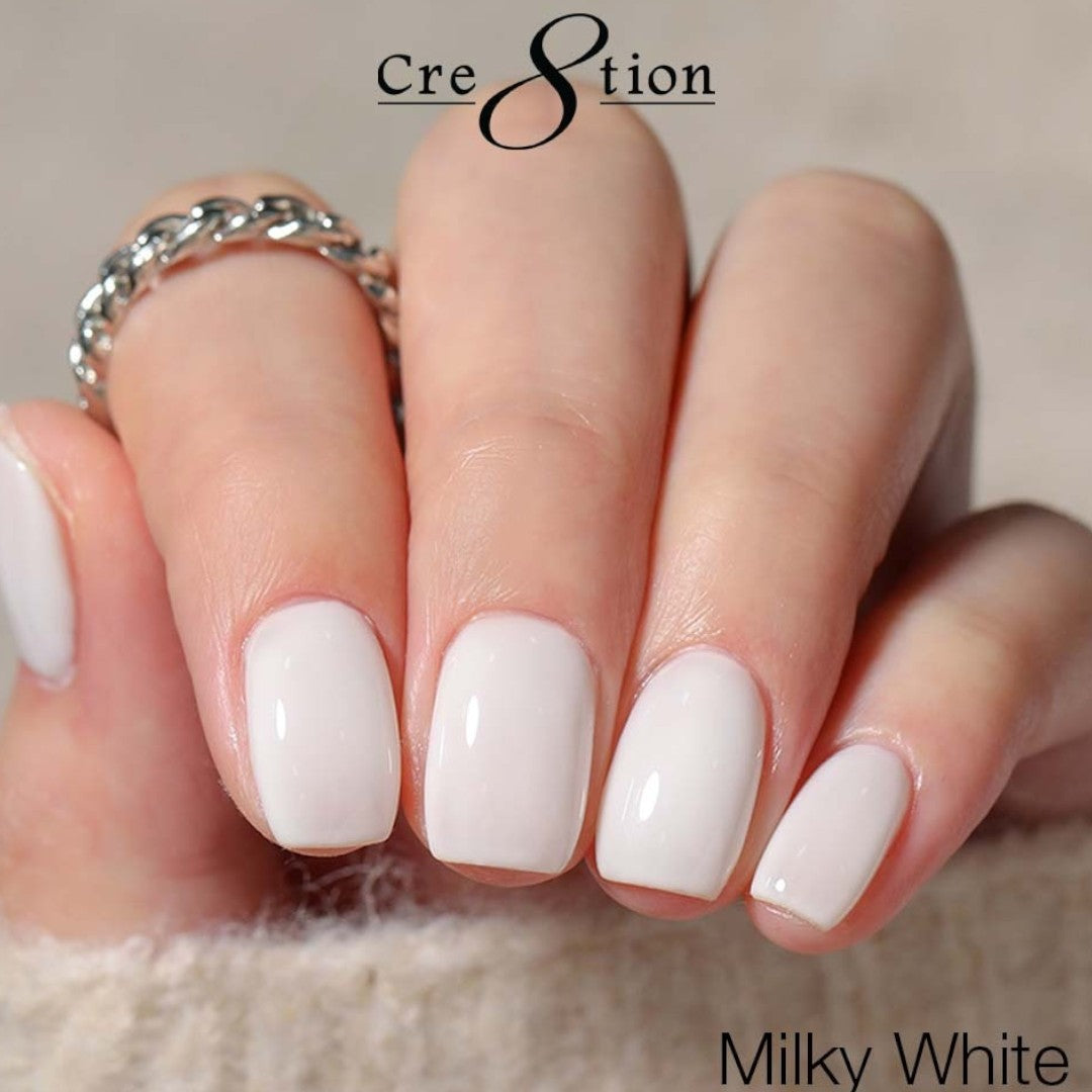 Cre8tion Gel Colour - Milky White 0.5Oz