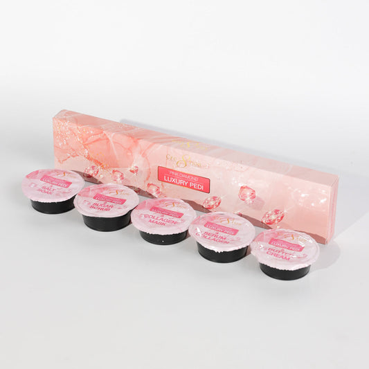 Cre8tion Luxury Pink Diamond 5in1 Pedicure Spa Kit #19564