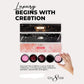 Cre8tion Luxury Pink Diamond 5In1 Pedicure Spa Kit #19564