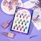 Cre8tion (HEMA/TPO-Free) Cat Eye Gel Polish - Back To The Moon Collection (12pcs)