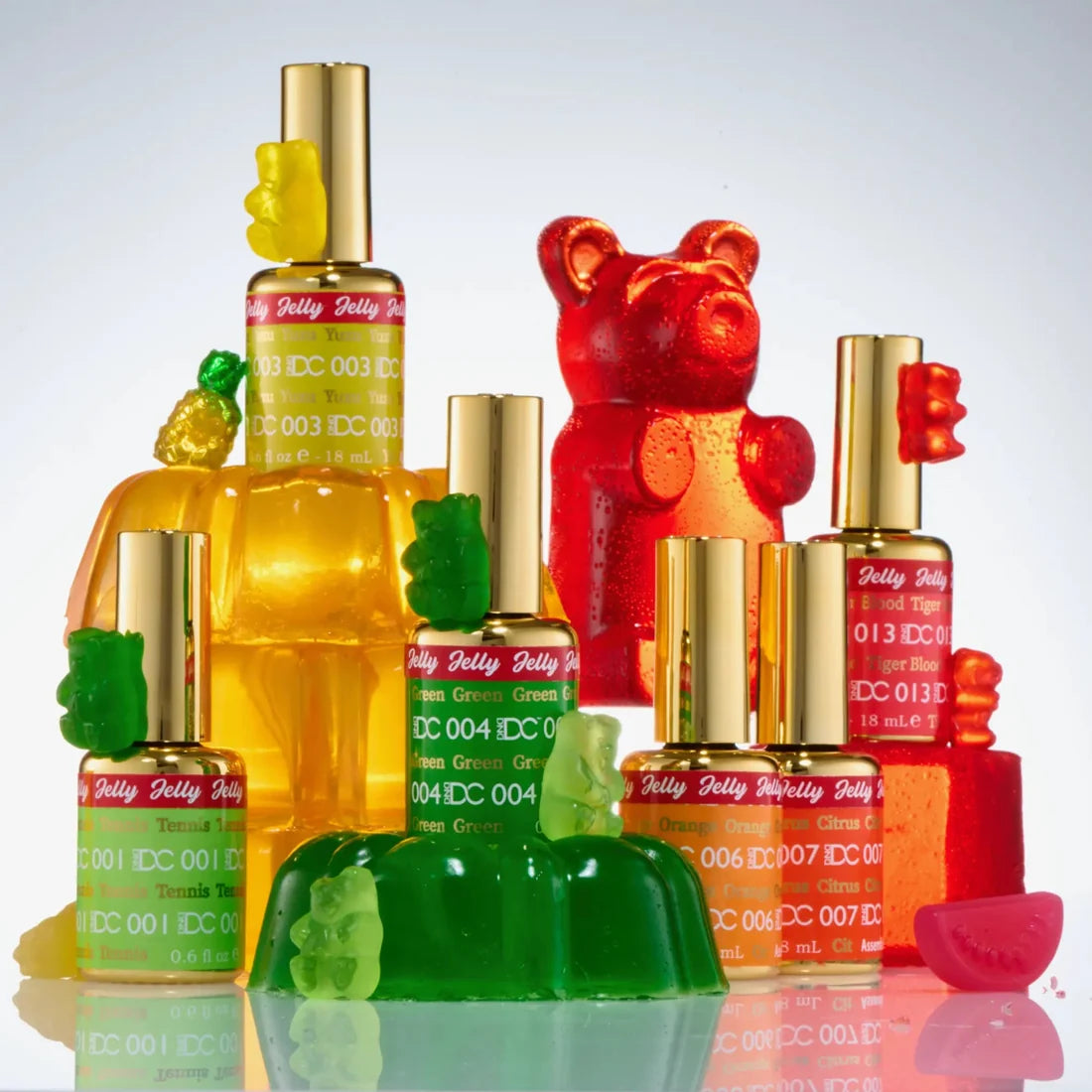 DND DC Jelly Gel & Lacquer Duo - All My Jelly Collection (36pcs)