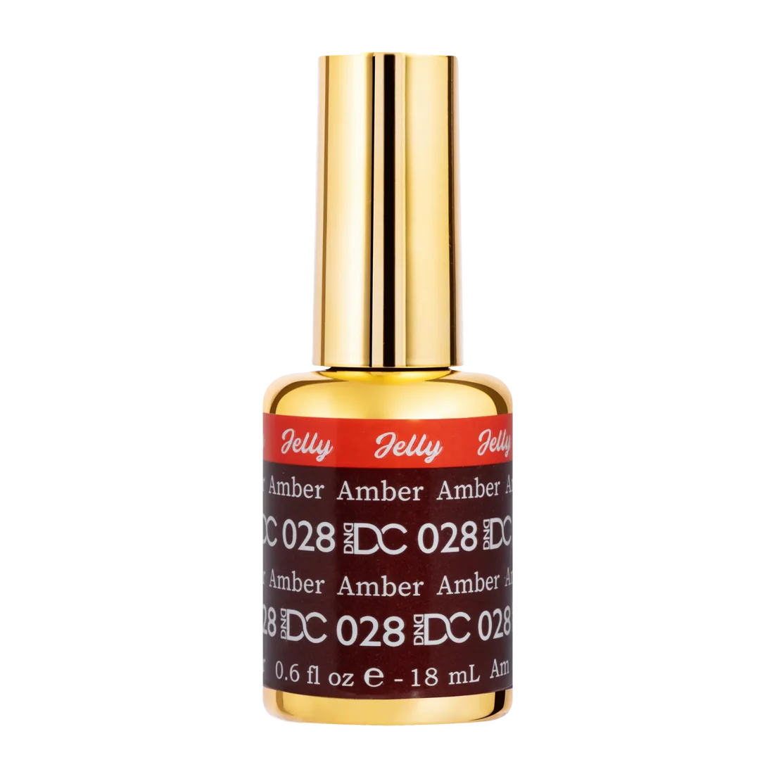 DND DC Jelly Gel & Lacquer Duo - Amber #028