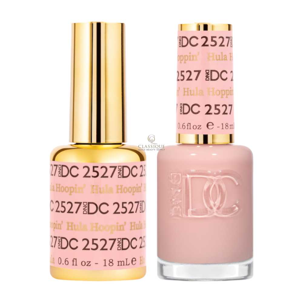 neutral nail designs, DND DC Duo 2527 - Gel Polish & Lacquer Nail Polish, nail salon brookswood