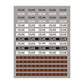 CNBS Nail Stickers, Decals for Nails Luxury Brands Ver 2