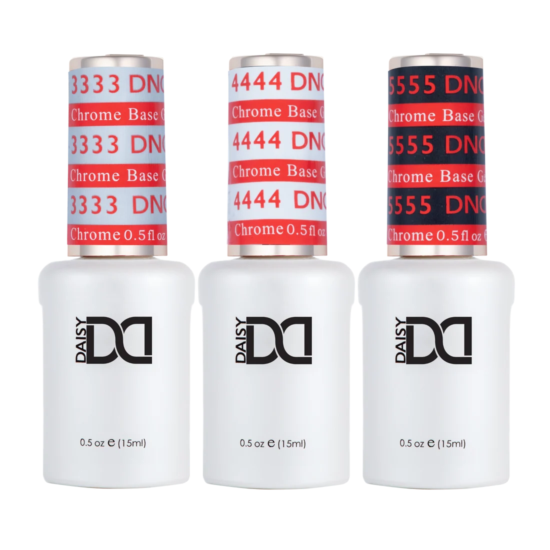 DND Chrome Base Gel Set (3pcs)