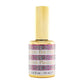 DND DC Platinum 195 Hot Pink - Metallic Glitter Gel Polish