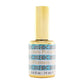 DND DC Platinum 202 Jade - Metallic Glitter Gel Polish