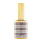 DND DC Platinum 211 Lighten - Rose Metallic Glitter Gel Polish