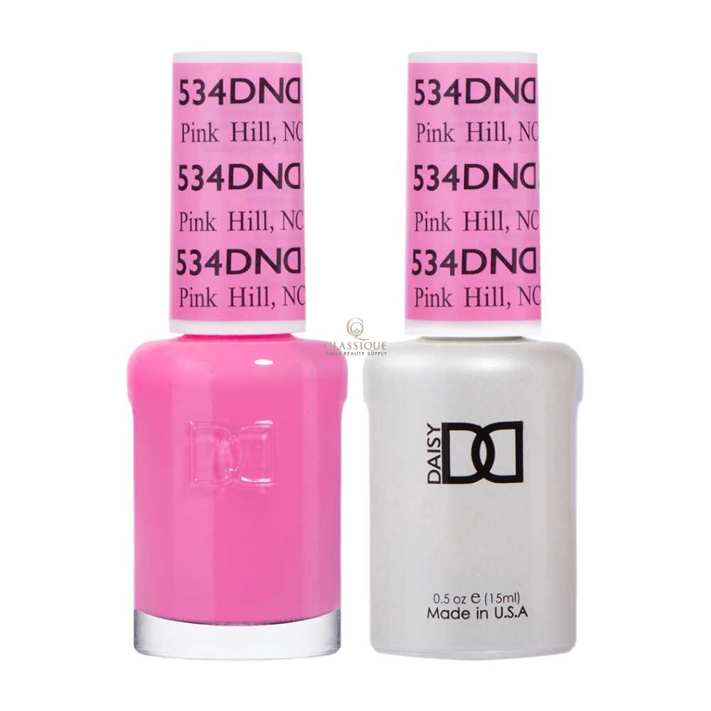 DND Gel Polish & Lacquer, 534  Pink Hill