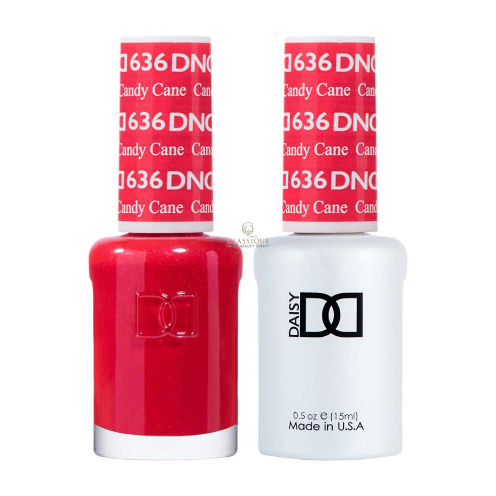 DND Gel Polish & Lacquer, 636 Candy Cane