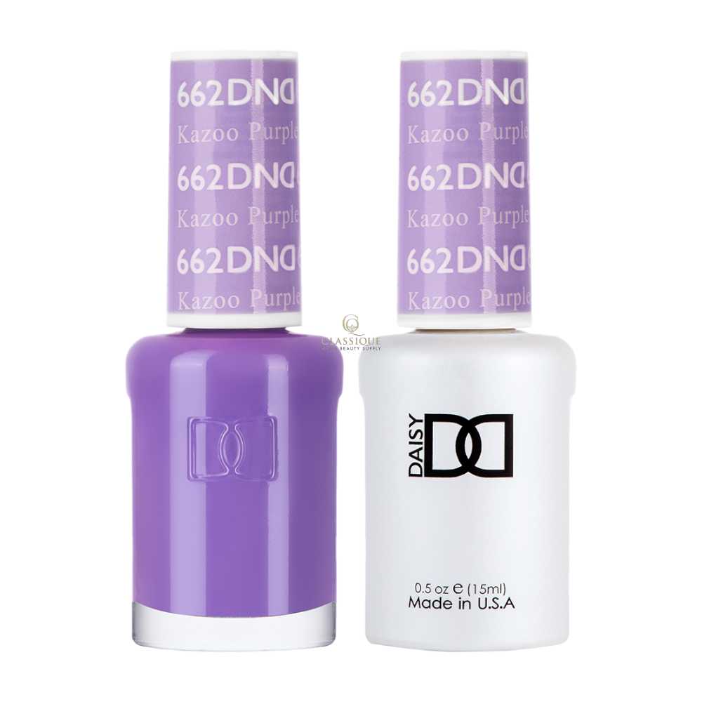DND Gel Polish & Lacquer, 662 Kazoo Purple
