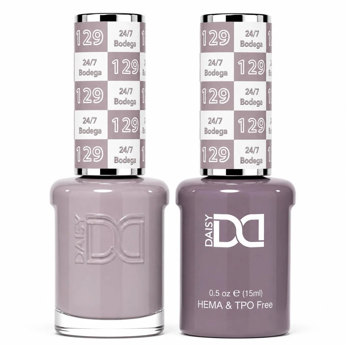 DND (HEMA/TPO-Free) Gel & Lacquer Duo - 24/7 Bodega #129
