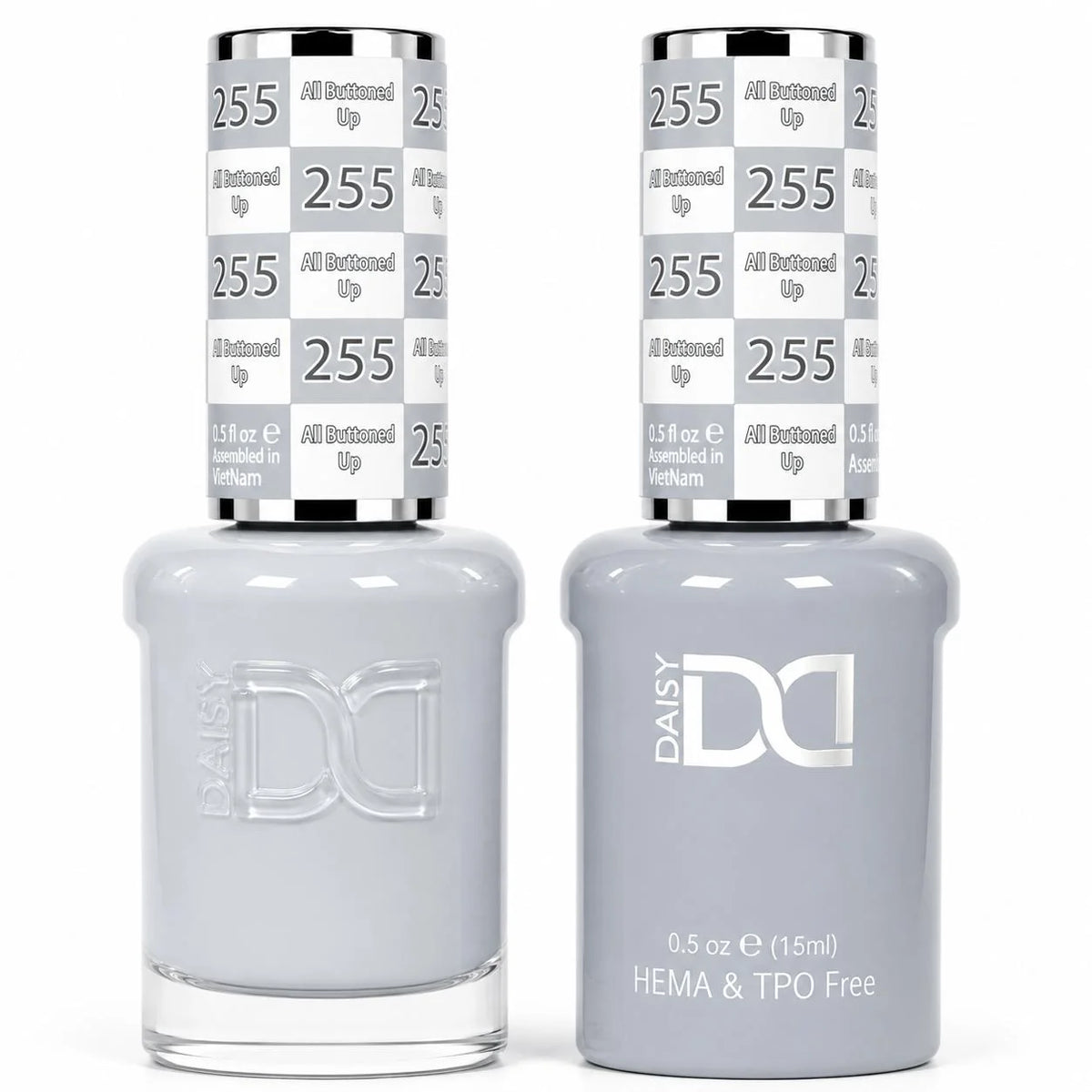 DND (HEMA/TPO-Free) Gel & Lacquer Duo - All Buttoned Up #255