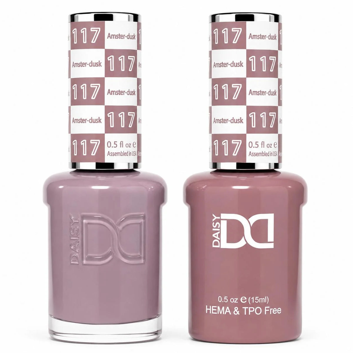 DND (HEMA/TPO-Free) Gel & Lacquer Duo - Amster Dusk #117