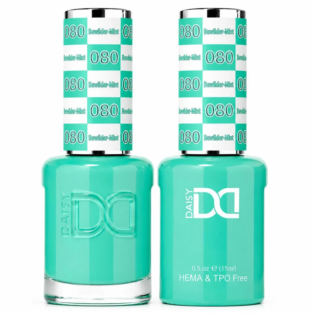 DND (HEMA/TPO-Free) Gel & Lacquer Duo - Bewilder-Mint #080