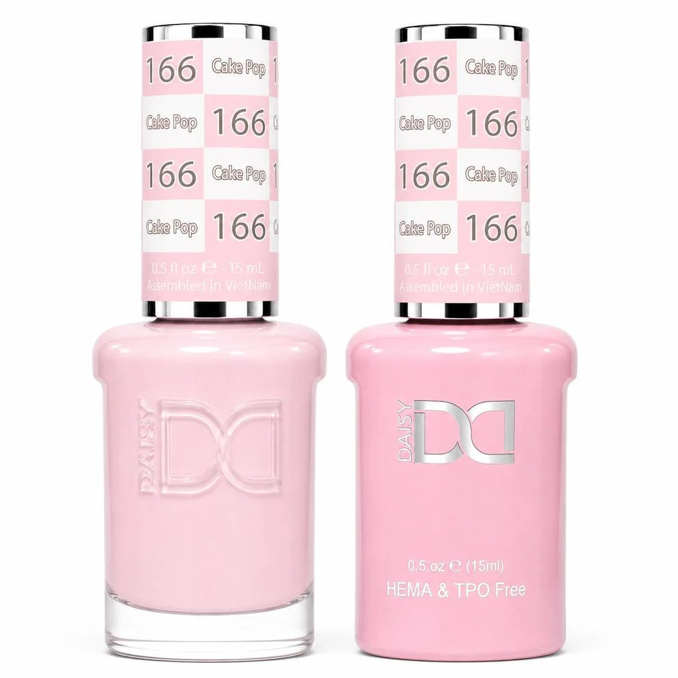 DND (HEMA/TPO-Free) Gel & Lacquer Duo - Cake Pop #166