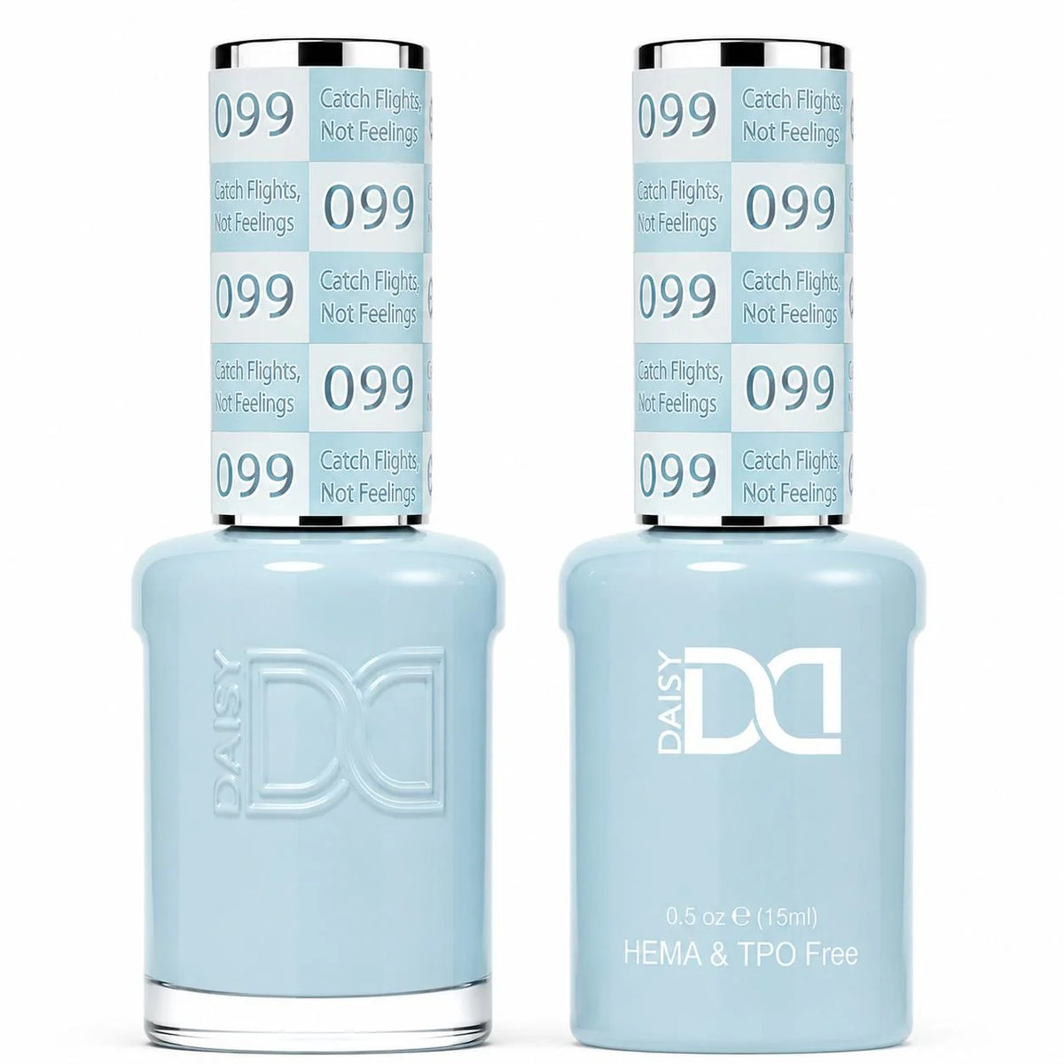 DND (HEMA/TPO-Free) Gel & Lacquer Duo - Catch Flights, Not Feelings #099