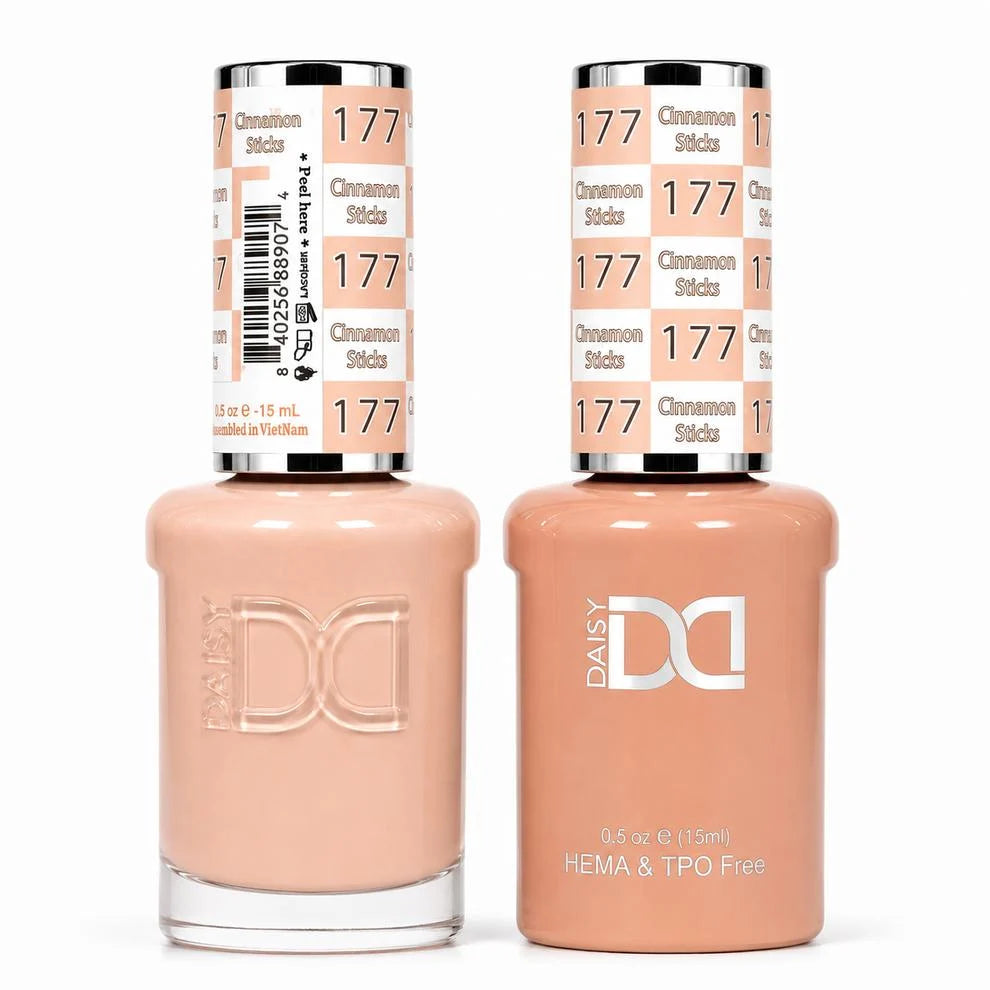 DND (HEMA/TPO-Free) Gel & Lacquer Duo - Cinnamon Sticks #177