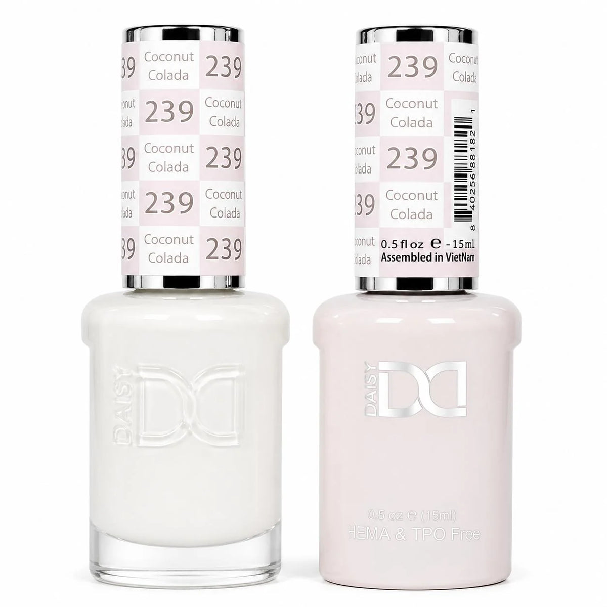 DND (HEMA/TPO-Free) Gel & Lacquer Duo - Coconut Colada #239