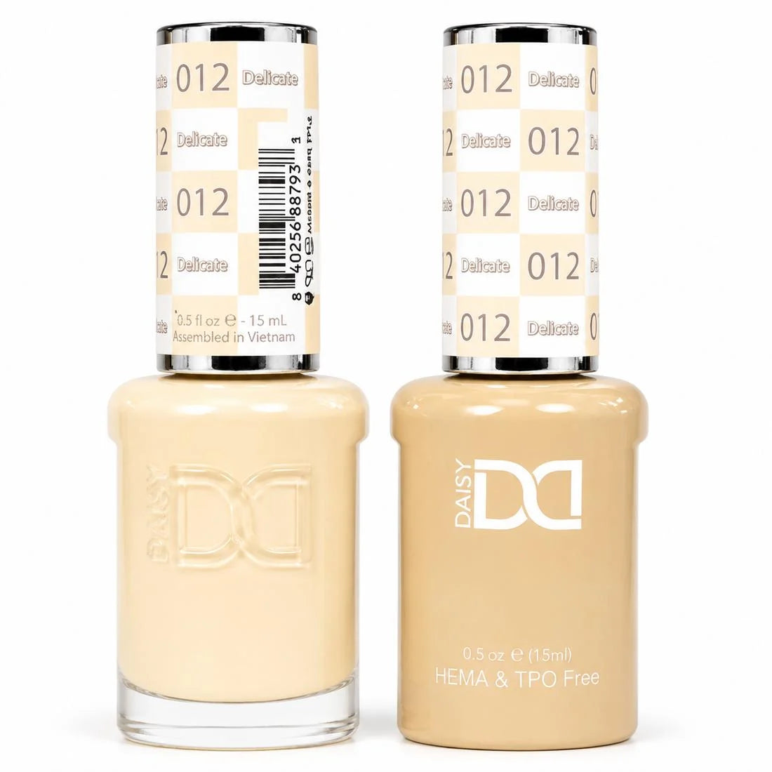 DND (HEMA/TPO-Free) Gel & Lacquer Duo - Delicate #012