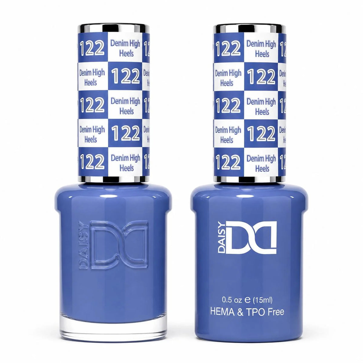 DND (HEMA/TPO-Free) Gel & Lacquer Duo - Denim High Heels #122