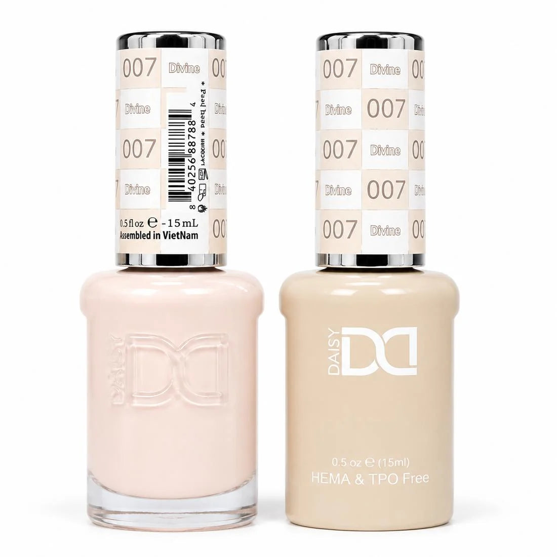 DND (HEMA/TPO-Free) Gel & Lacquer Duo - Divine #007