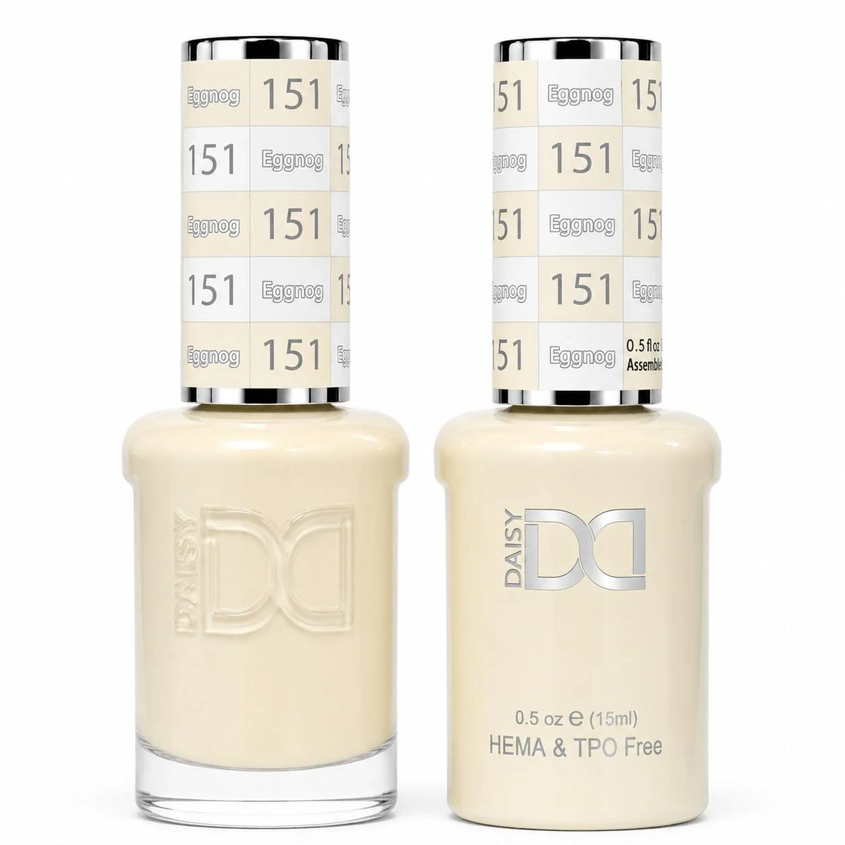 DND (HEMA/TPO-Free) Gel & Lacquer Duo - Eggnog #151