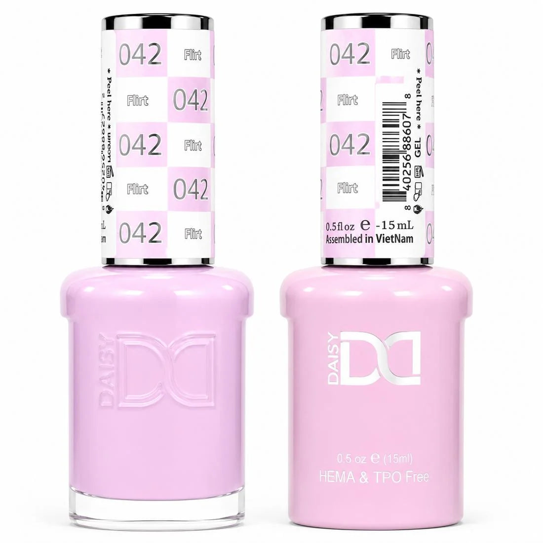 DND (HEMA/TPO-Free) Gel & Lacquer Duo - Flirt #042