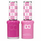 DND (HEMA/TPO-Free) Gel & Lacquer Duo - Glass Plum #063