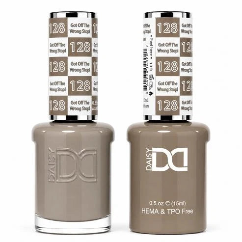 DND (HEMA/TPO-Free) Gel & Lacquer Duo - Got Off the Wrong Stop! #128