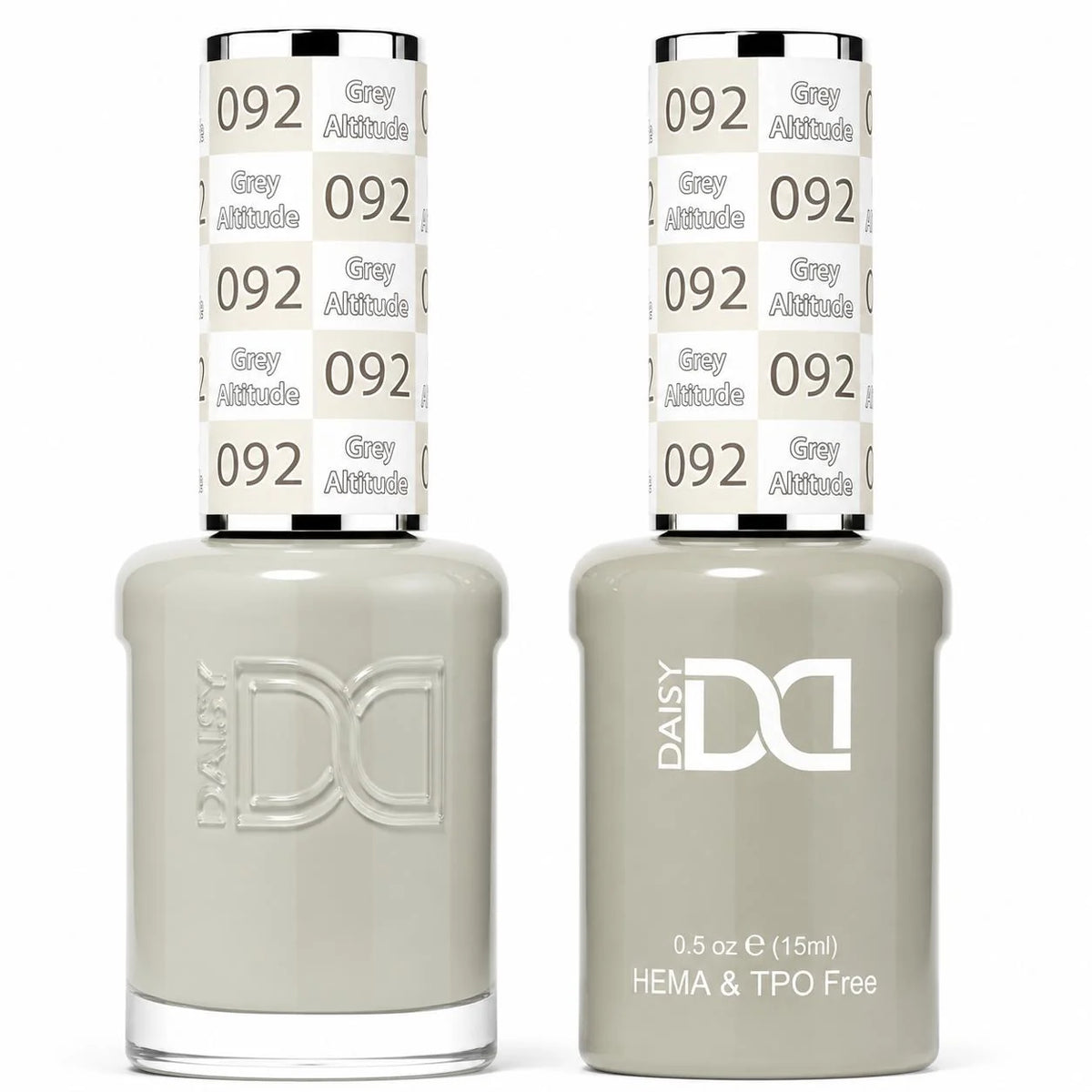 DND (HEMA/TPO-Free) Gel & Lacquer Duo - Grey Altitude #092