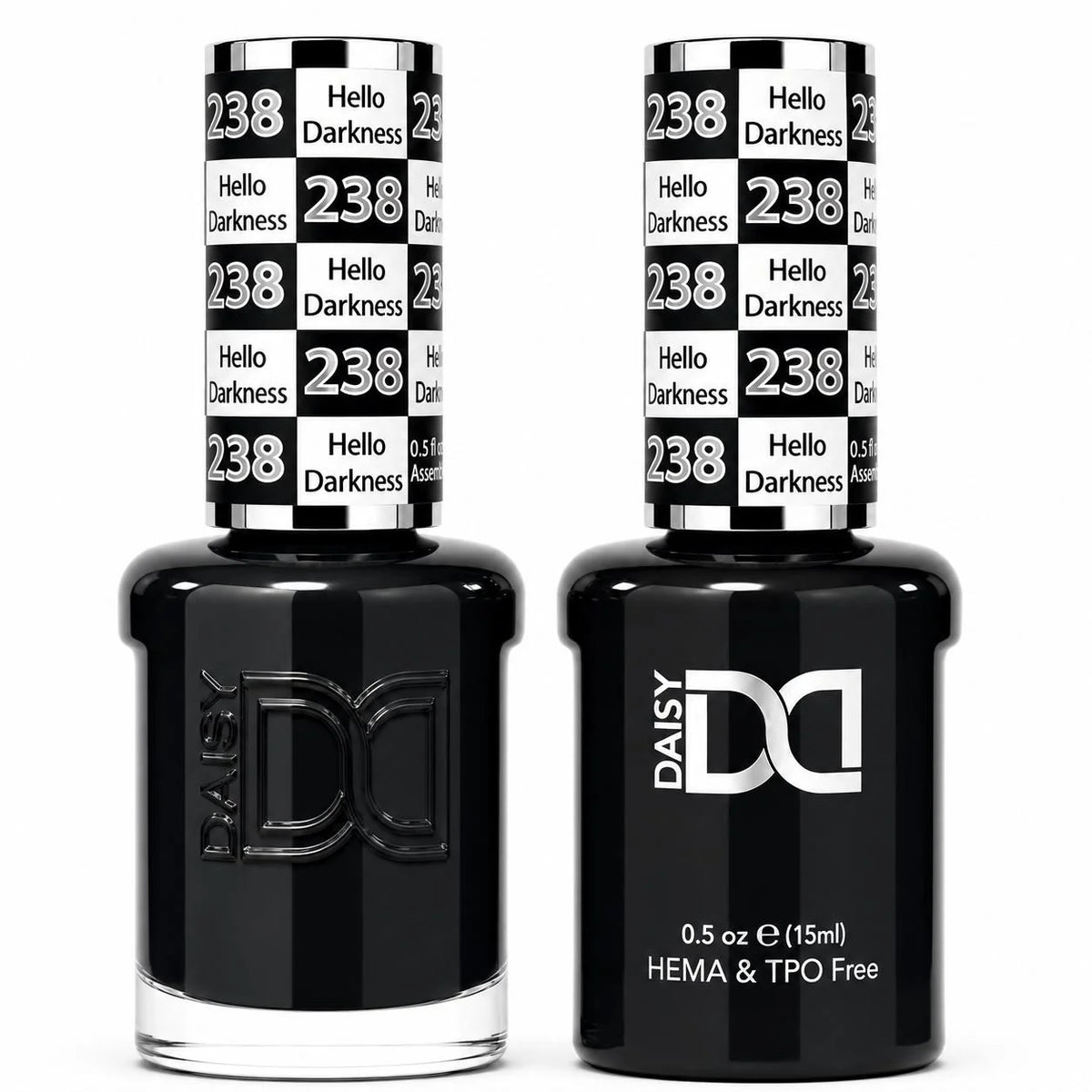 DND (HEMA/TPO-Free) Gel & Lacquer Duo - Hello Darkness #238
