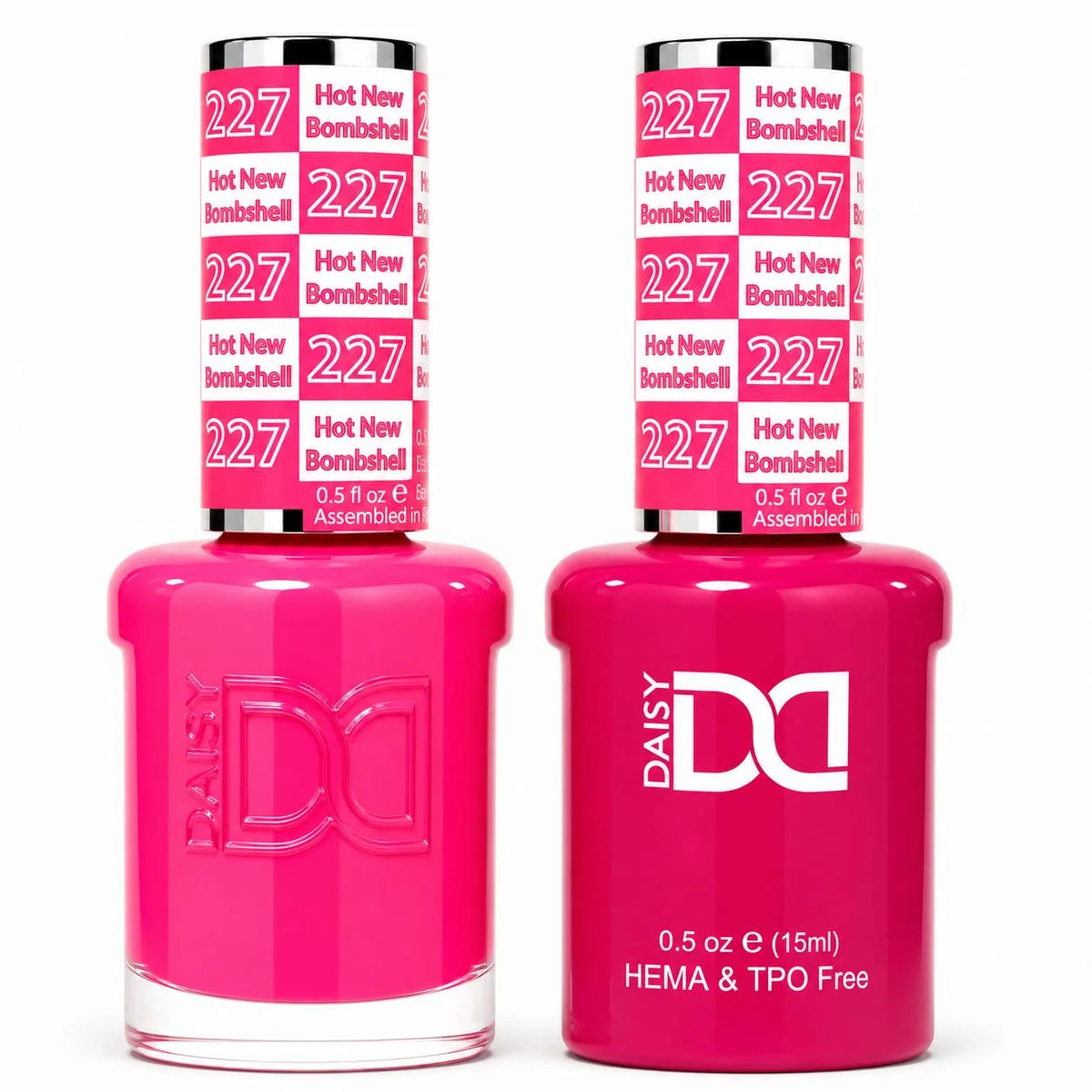 DND (HEMA/TPO-Free) Gel & Lacquer Duo - Hot New Bombshell #227