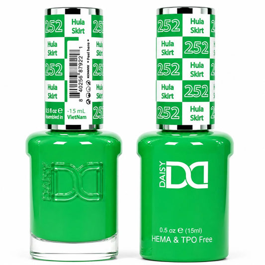 DND (HEMA/TPO-Free) Gel & Lacquer Duo - Hula Skirt #252