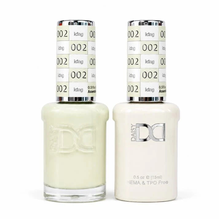 DND (HEMA/TPO-Free) Gel & Lacquer Duo - Icing #002