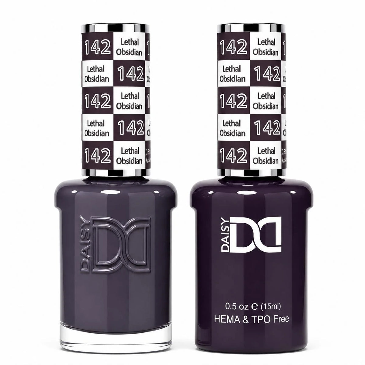 DND (HEMA/TPO-Free) Gel & Lacquer Duo - Lethal Obsidian #142
