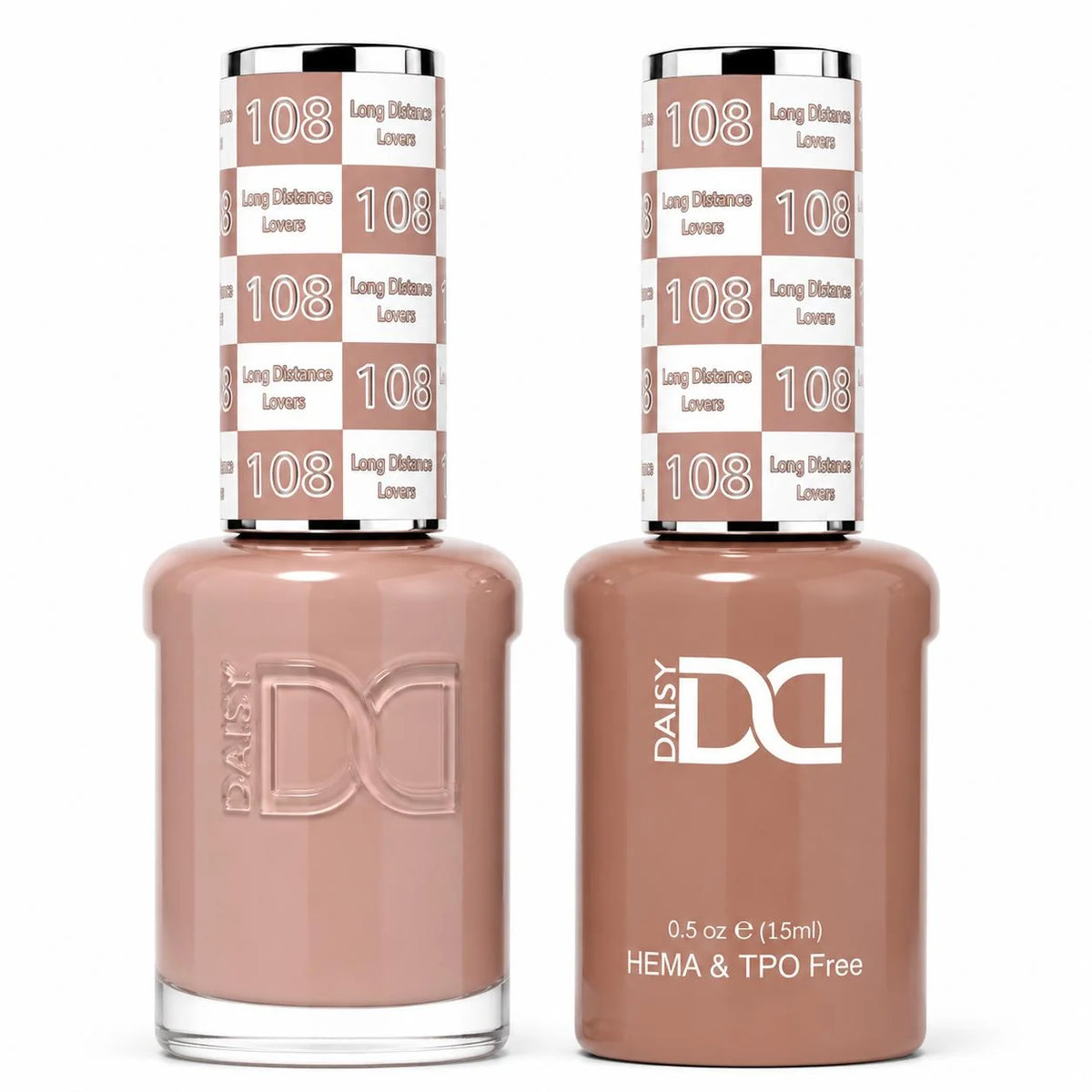 DND (HEMA/TPO-Free) Gel & Lacquer Duo - Long Distance Lovers #108