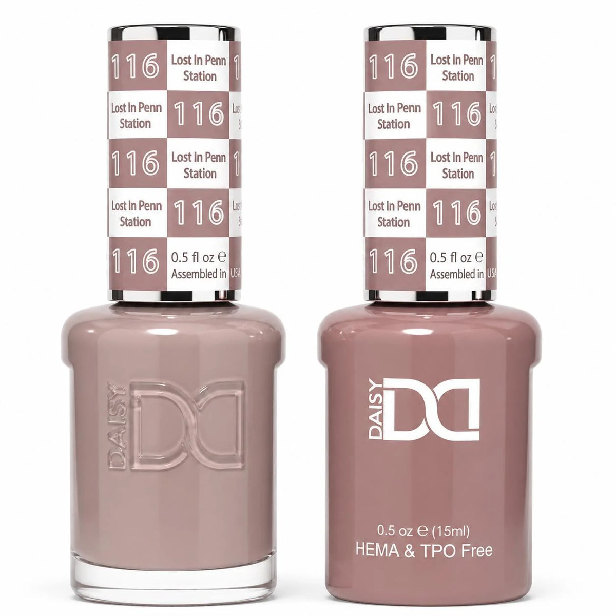 DND (HEMA/TPO-Free) Gel & Lacquer Duo - Lost in Penn Station #116