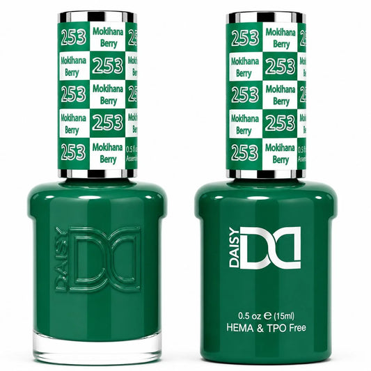 DND (HEMA/TPO-Free) Gel & Lacquer Duo - Mokihana Berry #253