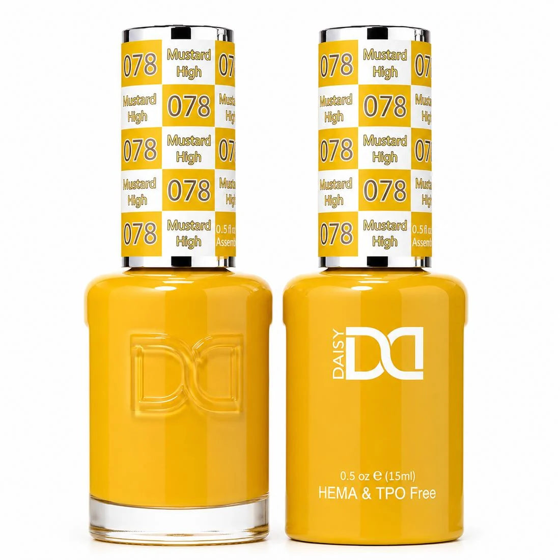 DND (HEMA/TPO-Free) Gel & Lacquer Duo - Mustard High #078