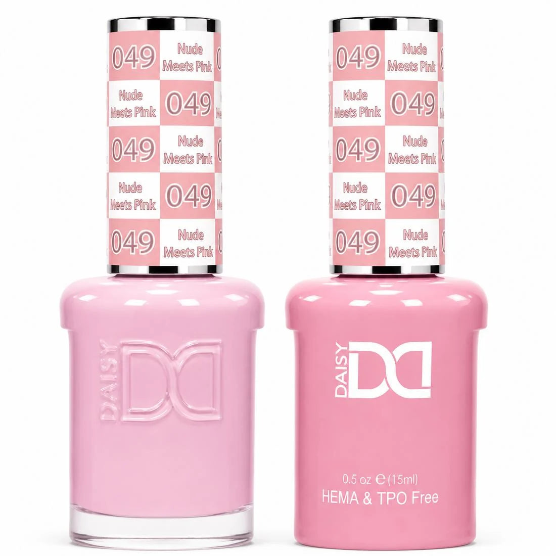 DND (HEMA/TPO-Free) Gel & Lacquer Duo - Nude Meets Pink #049