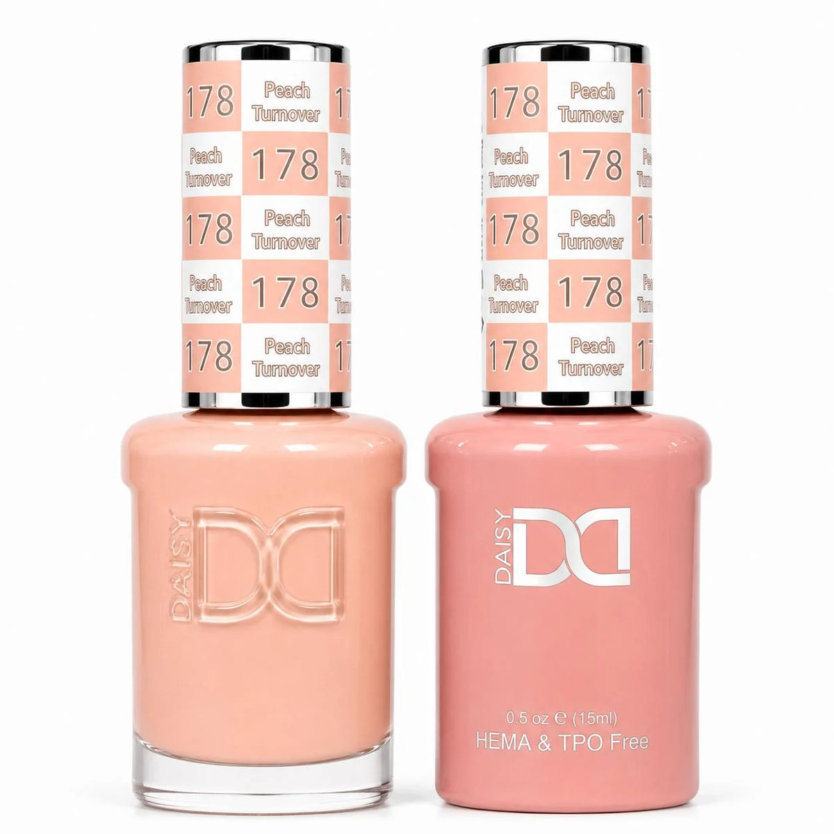 DND (HEMA/TPO-Free) Gel & Lacquer Duo - Peach Turnover #178