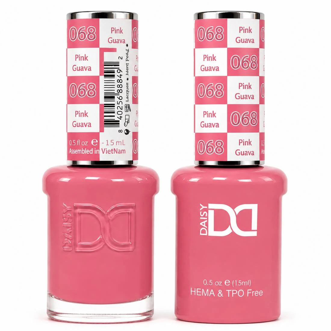 DND (HEMA/TPO-Free) Gel & Lacquer Duo - Pink Guava #068