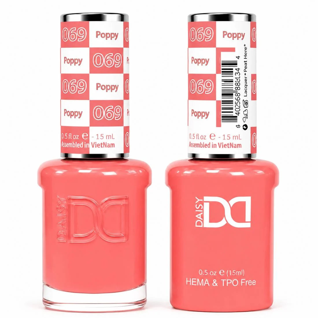 DND (HEMA/TPO-Free) Gel & Lacquer Duo - Poppy #069
