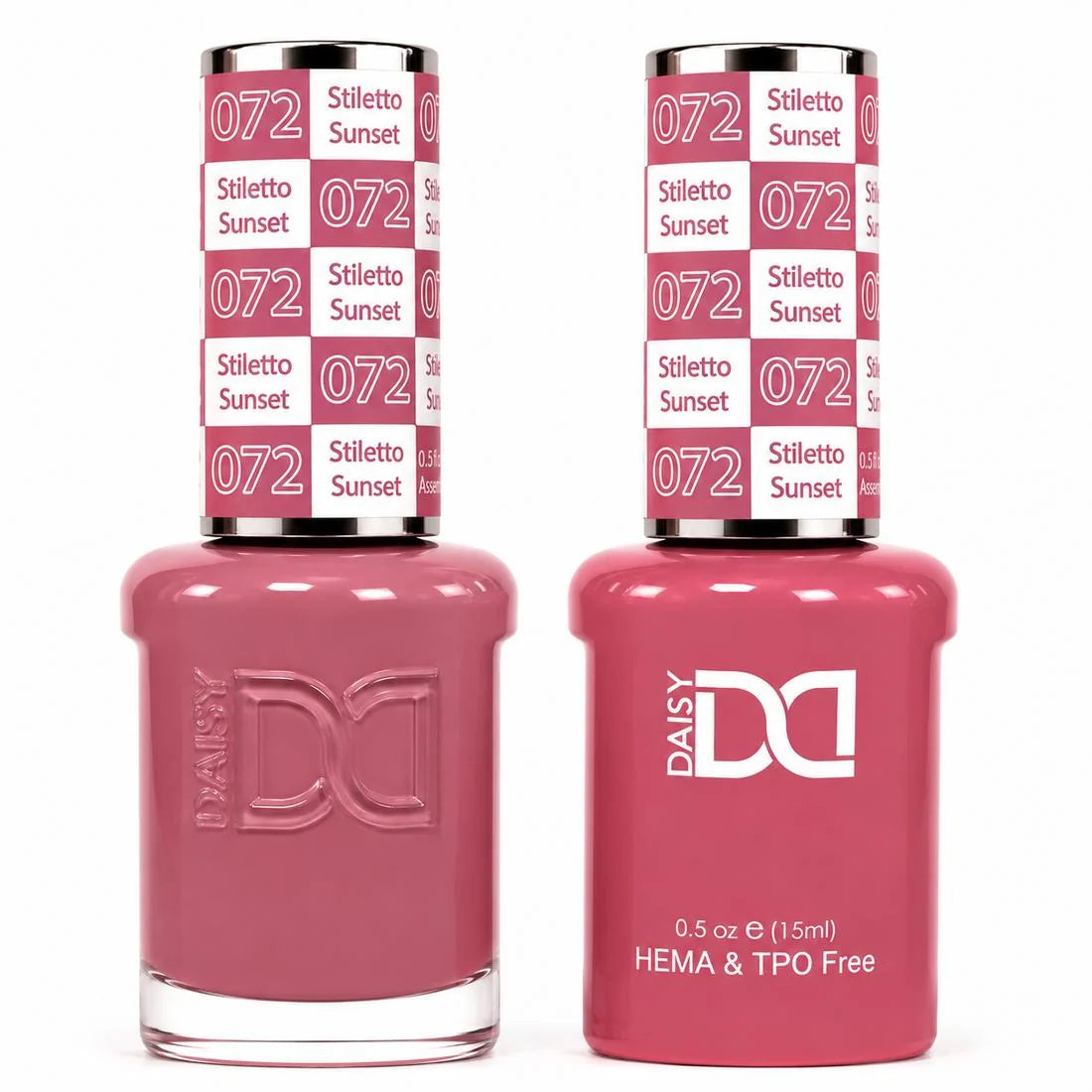 DND (HEMA/TPO-Free) Gel & Lacquer Duo - Stiletto Sunset #072